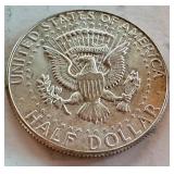 Set of 3 1964 Kennedy Half Dollar Coins, 2 D Mint Set of 3 1964 Kennedy Half Dollar Coins, 2 D Mint