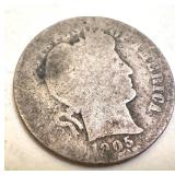 Lot of 10 Vintage US Coins - Barber Dime, Indian Head Cents, Buffalo Nickels Lot of 10 Vintage US Coins - Barber Dime, Indian Head Cents, Buffalo Nickels