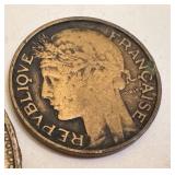 Collection of 11 Foreign Circulated Coins including European and World Types Collection of 11 Foreign Circulated Coins including European and World Types