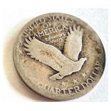 Pair of Standing Liberty Silver Quarters 1927 Circulated US Coins Pair of Standing Liberty Silver Quarters 1927 Circulated US Coins