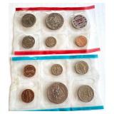 1972 U.S. Mint Uncirculated Coin Set with Original Packaging 1972 U.S. Mint Uncirculated Coin Set with Original Packaging