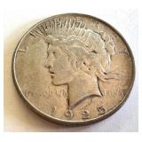1925 Peace Silver Dollar Coin 1925 Peace Silver Dollar Coin