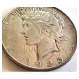 1925 Peace Silver Dollar Coin 1925 Peace Silver Dollar Coin