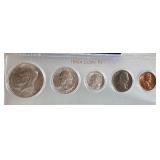1964 US Coin Set in Whitman Holder - Kennedy Half Dollar, Quarter, Dime, Nickel, Penny 1964 US Coin Set in Whitman Holder - Kennedy Half Dollar, Quarter, Dime, Nickel, Penny
