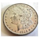 1921 Morgan Silver Dollar Coin 1921 Morgan Silver Dollar Coin