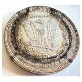1880 Morgan Silver Dollar Coin - Circulated Condition 1880 Morgan Silver Dollar Coin - Circulated Condition