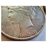 1923-D and 1926-S Peace Silver Dollar Coins 1923-D and 1926-S Peace Silver Dollar Coins