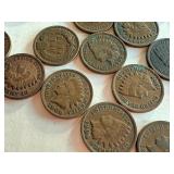 Lot of 65 Circulated Indian Head Pennies Assorted Years Lot of 65 Circulated Indian Head Pennies Assorted Years