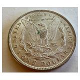 1921 Morgan Silver Dollar Coin - Very Fine Condition 1921 Morgan Silver Dollar Coin - Very Fine Condition