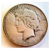 1923 Peace Silver Dollar Coin 1923 Peace Silver Dollar Coin
