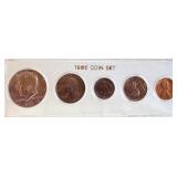 1965 United States Mint 5-Coin Set in Sealed Holder 1965 United States Mint 5-Coin Set in Sealed Holder