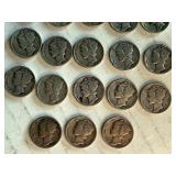 Collection of 23 Circulated Mercury Dimes Collection of 23 Circulated Mercury Dimes
