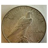 1922 Peace Silver Dollar Coin 1922 Peace Silver Dollar Coin