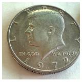 Set of 4 Kennedy Half Dollar Coins 1972, 1974, 1776-1976 Set of 4 Kennedy Half Dollar Coins 1972, 1974, 1776-1976