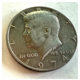 Set of 4 Kennedy Half Dollar Coins 1972, 1974, 1776-1976 Set of 4 Kennedy Half Dollar Coins 1972, 1974, 1776-1976