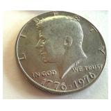Set of 4 Kennedy Half Dollar Coins 1972, 1974, 1776-1976 Set of 4 Kennedy Half Dollar Coins 1972, 1974, 1776-1976