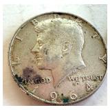 Pair of 1964 Kennedy Silver Half Dollars Pair of 1964 Kennedy Silver Half Dollars