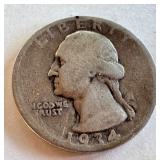Set of 5 Washington Silver Quarters 1934-1962 Set of 5 Washington Silver Quarters 1934-1962