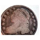 1829 Capped Bust Dime US Silver Coin 1829 Capped Bust Dime US Silver Coin