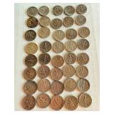 Lot of 45 Pre-1964 Roosevelt Silver Dimes Circulated Lot of 45 Pre-1964 Roosevelt Silver Dimes Circulated