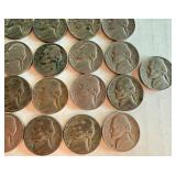 29 Assorted Pre-1964 Jefferson Nickels 29 Assorted Pre-1964 Jefferson Nickels