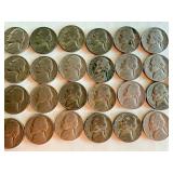 29 Assorted Pre-1964 Jefferson Nickels 29 Assorted Pre-1964 Jefferson Nickels