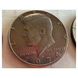 Set of 5 Kennedy Half Dollar Coins 1965-1976 Set of 5 Kennedy Half Dollar Coins 1965-1976