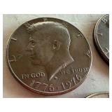 Set of 5 Kennedy Half Dollar Coins 1965-1976 Set of 5 Kennedy Half Dollar Coins 1965-1976