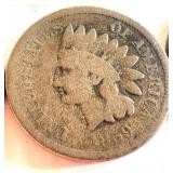 Set of 8 Indian Head Pennies 1863-1905 Circulated US Coins Set of 8 Indian Head Pennies 1863-1905 Circulated US Coins