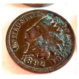 Set of 8 Indian Head Pennies 1863-1905 Circulated US Coins Set of 8 Indian Head Pennies 1863-1905 Circulated US Coins