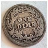 1913 and 1914 Barber Dime Set United States Silver Coins 1913 and 1914 Barber Dime Set United States Silver Coins