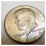 Pair of 1964 Kennedy Half Dollar Coins Pair of 1964 Kennedy Half Dollar Coins