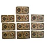 Lot of 10 Japanese Invasion Money 10 Yen Banknotes World War II Era Lot of 10 Japanese Invasion Money 10 Yen Banknotes World War II Era