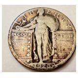 Set of 3 Standing Liberty Quarters 1926 United States Silver Coins Set of 3 Standing Liberty Quarters 1926 United States Silver Coins