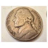 Collection of 20 Jefferson Nickels 1940s-1950s Collection of 20 Jefferson Nickels 1940s-1950s