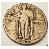 Set of 3 1928 Standing Liberty Quarters Set of 3 1928 Standing Liberty Quarters