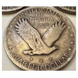 Set of 3 1929 Standing Liberty Silver Quarters Set of 3 1929 Standing Liberty Silver Quarters