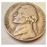Collection of 40 Vintage Jefferson Nickels 1940s-1950s Collection of 40 Vintage Jefferson Nickels 1940s-1950s