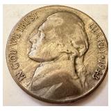 Collection of 40 Vintage Jefferson Nickels 1940s-1950s Collection of 40 Vintage Jefferson Nickels 1940s-1950s