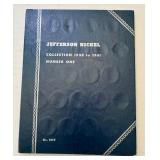 Jefferson Nickel Partial Collection 1938-1961 in Album Jefferson Nickel Partial Collection 1938-1961 in Album