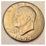 Lot of 6 US Eisenhower and Kennedy Half Dollar Coins 1971-1976 Lot of 6 US Eisenhower and Kennedy Half Dollar Coins 1971-1976