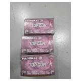 3 Boxes Federal Topgun 12 Gauge