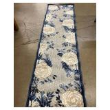 Nourison Rose Garden Collection Indoor Outdoor Area Rug Runner