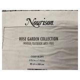 Nourison Rose Garden Collection Indoor Outdoor Area Rug Runner