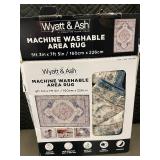 Wyatt & Ash Machine Washable Area Rug 5ft 3in x 7ft 5in