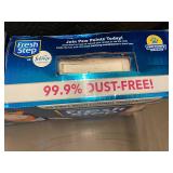 2 Boxes Fresh Step Odor Shield Clumping Cat Litter 25 lb Each