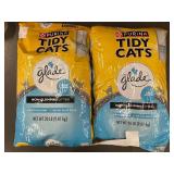 Lot of 2 Purina Tidy Cats with Glade Non-Clumping Cat Litter 20 lb Each