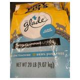 Lot of 2 Purina Tidy Cats with Glade Non-Clumping Cat Litter 20 lb Each