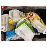 Bulk Lot of Tidy Cats and Fresh Step Cat Litter Containers at least 80lbs tote included with lid