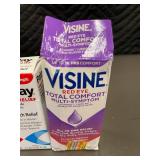 Lot of 5 Eye Relief Drops: Similasan, Pataday, Visine Assorted